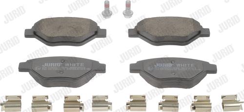 Jurid 573123JC - Brake Pad Set, disc brake autospares.lv