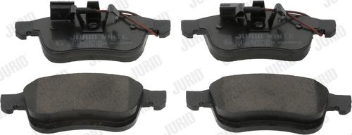 Jurid 573173JC - Brake Pad Set, disc brake autospares.lv