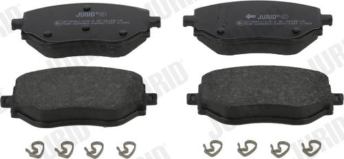 Jurid 573896J - Brake Pad Set, disc brake autospares.lv