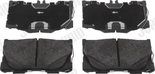 Jurid 573868J - Brake Pad Set, disc brake autospares.lv