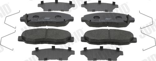 Jurid 573807J - Brake Pad Set, disc brake autospares.lv