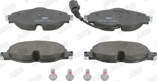 Jurid 573390J - Brake Pad Set, disc brake autospares.lv
