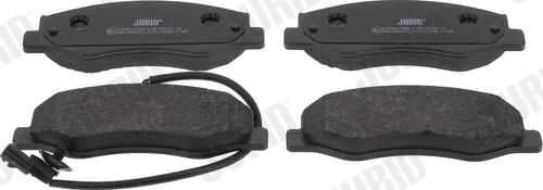 Jurid 573358J - Brake Pad Set, disc brake autospares.lv