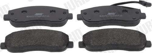 Jurid 573357J - Brake Pad Set, disc brake autospares.lv