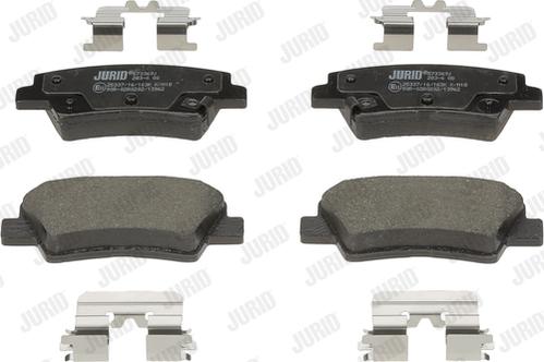 Jurid 573369J - Brake Pad Set, disc brake autospares.lv