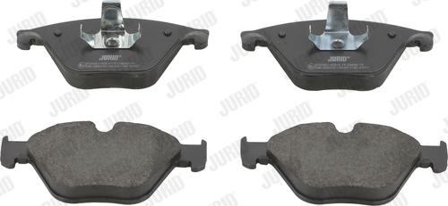 Jurid 573305J - Brake Pad Set, disc brake autospares.lv