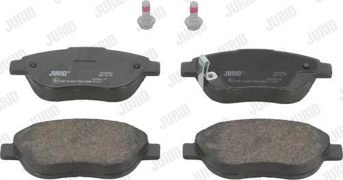 Jurid 573308J - Brake Pad Set, disc brake autospares.lv