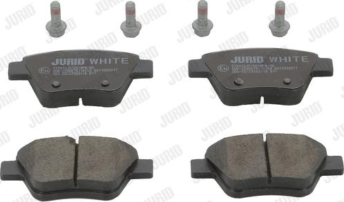 Jurid 573312JC - Brake Pad Set, disc brake autospares.lv