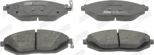 Jurid 573385J - Brake Pad Set, disc brake autospares.lv