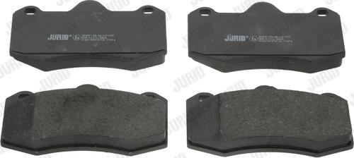 Jurid 573383J - Brake Pad Set, disc brake autospares.lv