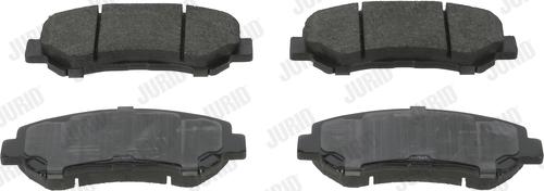 Jurid 573379J - Brake Pad Set, disc brake autospares.lv