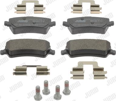 Jurid 573250JC - Brake Pad Set, disc brake autospares.lv