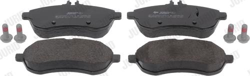 Jurid 573257J - Brake Pad Set, disc brake autospares.lv