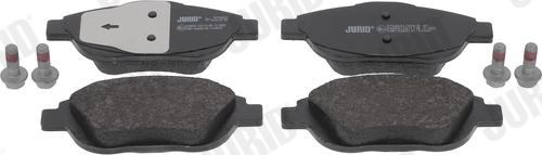 Jurid 573264J - Brake Pad Set, disc brake autospares.lv