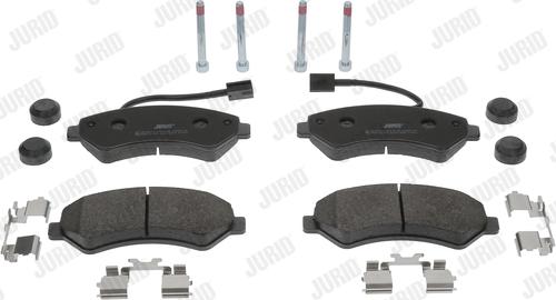 Jurid 573261J - Brake Pad Set, disc brake autospares.lv