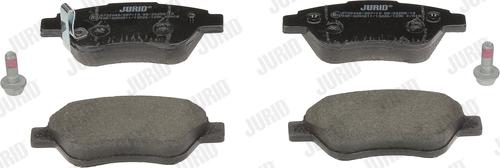 Jurid 573204D - Brake Pad Set, disc brake autospares.lv