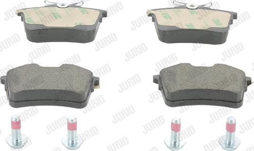 Jurid 573289J - Brake Pad Set, disc brake autospares.lv