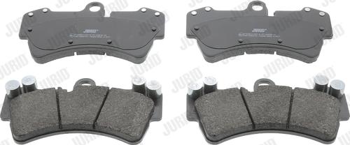 Jurid 573282J - Brake Pad Set, disc brake autospares.lv
