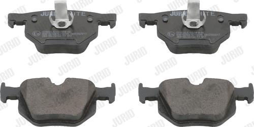 Jurid 573224JC - Brake Pad Set, disc brake autospares.lv