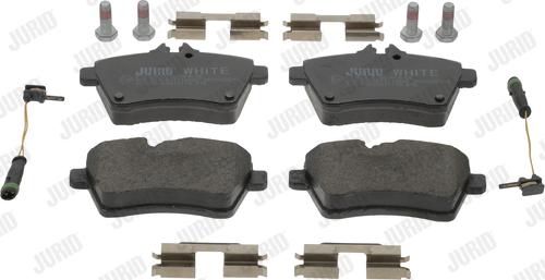 Jurid 573226JC - Brake Pad Set, disc brake autospares.lv