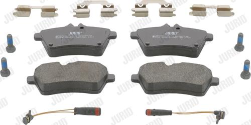 Jurid 573226J - Brake Pad Set, disc brake autospares.lv