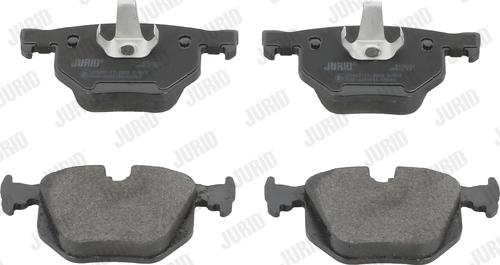 Jurid 573228J - Brake Pad Set, disc brake autospares.lv