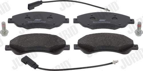 Jurid 573276J - Brake Pad Set, disc brake autospares.lv