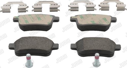 Jurid 573272J - Brake Pad Set, disc brake autospares.lv