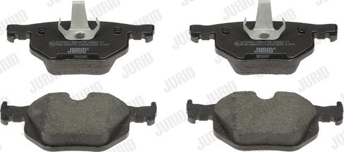 Jurid 573744J - Brake Pad Set, disc brake autospares.lv