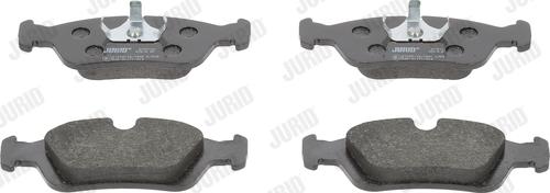 Jurid 573710J - Brake Pad Set, disc brake autospares.lv