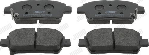 Jurid 573737J - Brake Pad Set, disc brake autospares.lv