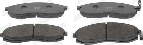 Jurid 572495J - Brake Pad Set, disc brake autospares.lv