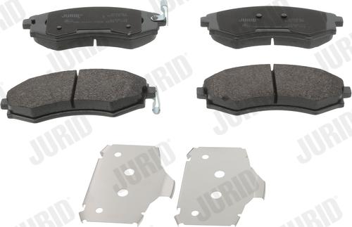 Jurid 572496J - Brake Pad Set, disc brake autospares.lv