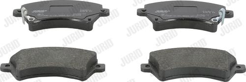 Jurid 572491J - Brake Pad Set, disc brake autospares.lv