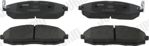 Jurid 572442J - Brake Pad Set, disc brake autospares.lv