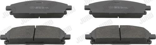 Jurid 572466J - Brake Pad Set, disc brake autospares.lv