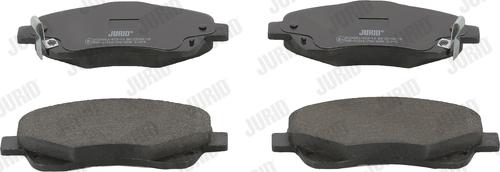 Jurid 572485J - Brake Pad Set, disc brake autospares.lv