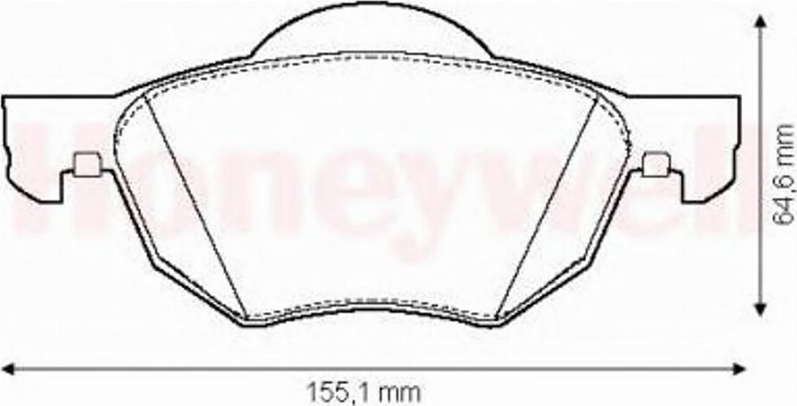 Jurid 572480JAS - Brake Pad Set, disc brake autospares.lv