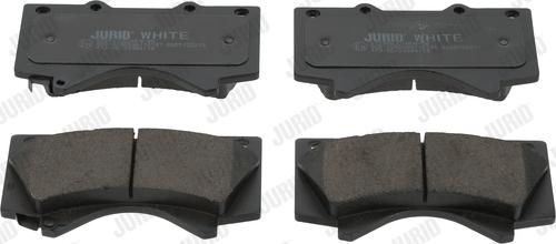 Jurid 572599JC - Brake Pad Set, disc brake autospares.lv