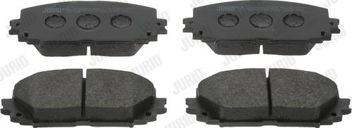 Jurid 572594J - Brake Pad Set, disc brake autospares.lv