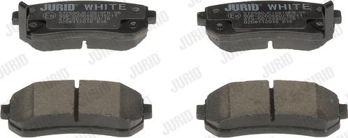 Jurid 572590JC - Brake Pad Set, disc brake autospares.lv