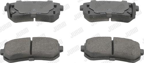 Jurid 572590J - Brake Pad Set, disc brake autospares.lv