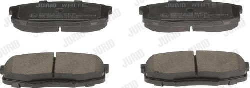 Jurid 572597JC - Brake Pad Set, disc brake autospares.lv