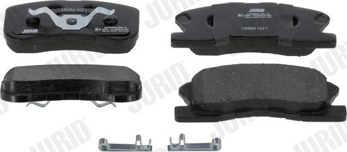 Jurid 572565J - Brake Pad Set, disc brake autospares.lv