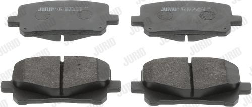 Jurid 572563J - Brake Pad Set, disc brake autospares.lv