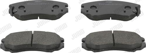 Jurid 572514J - Brake Pad Set, disc brake autospares.lv