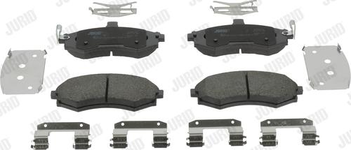 Jurid 572513J - Brake Pad Set, disc brake autospares.lv