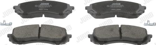 Jurid 572571J - Brake Pad Set, disc brake autospares.lv