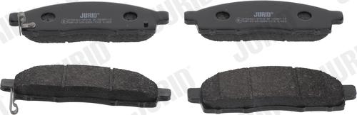 Jurid 572646J - Brake Pad Set, disc brake autospares.lv