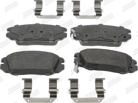 Jurid 572616J - Brake Pad Set, disc brake autospares.lv